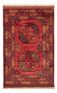 Alfombra afgana - 125 x 82 cm - rojo