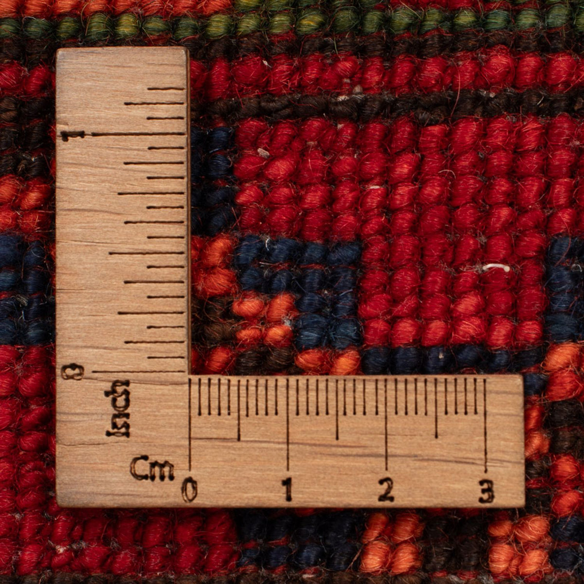 Alfombra afgana - 125 x 82 cm - rojo