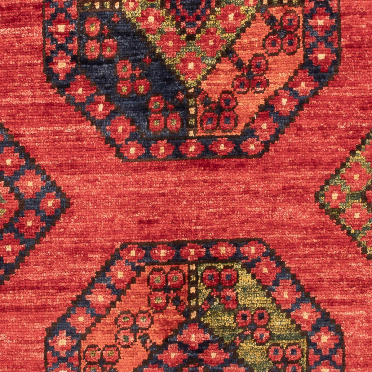 Alfombra afgana - 121 x 81 cm - rojo