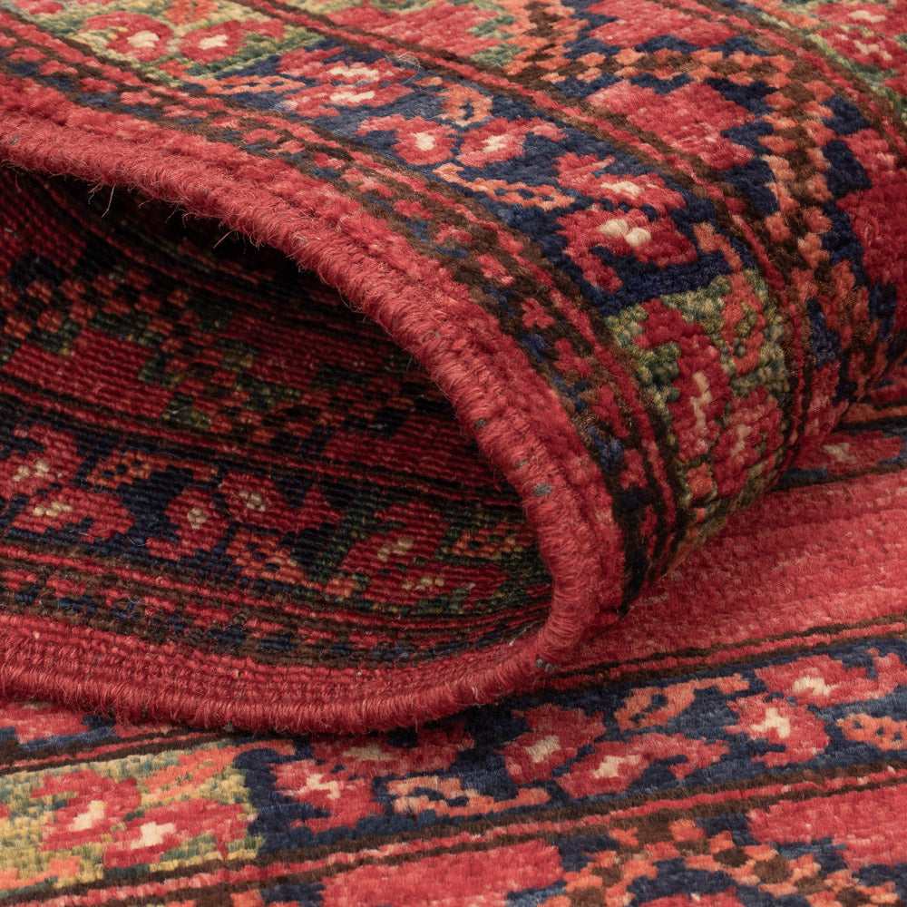 Alfombra afgana - 117 x 81 cm - rojo