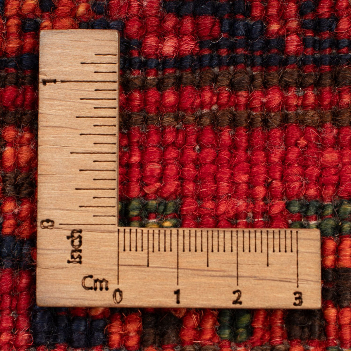 Alfombra afgana - 117 x 81 cm - rojo