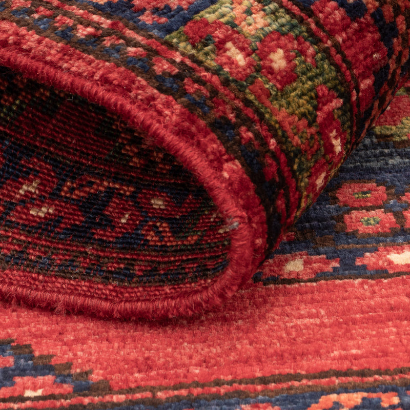Alfombra afgana - 115 x 84 cm - rojo