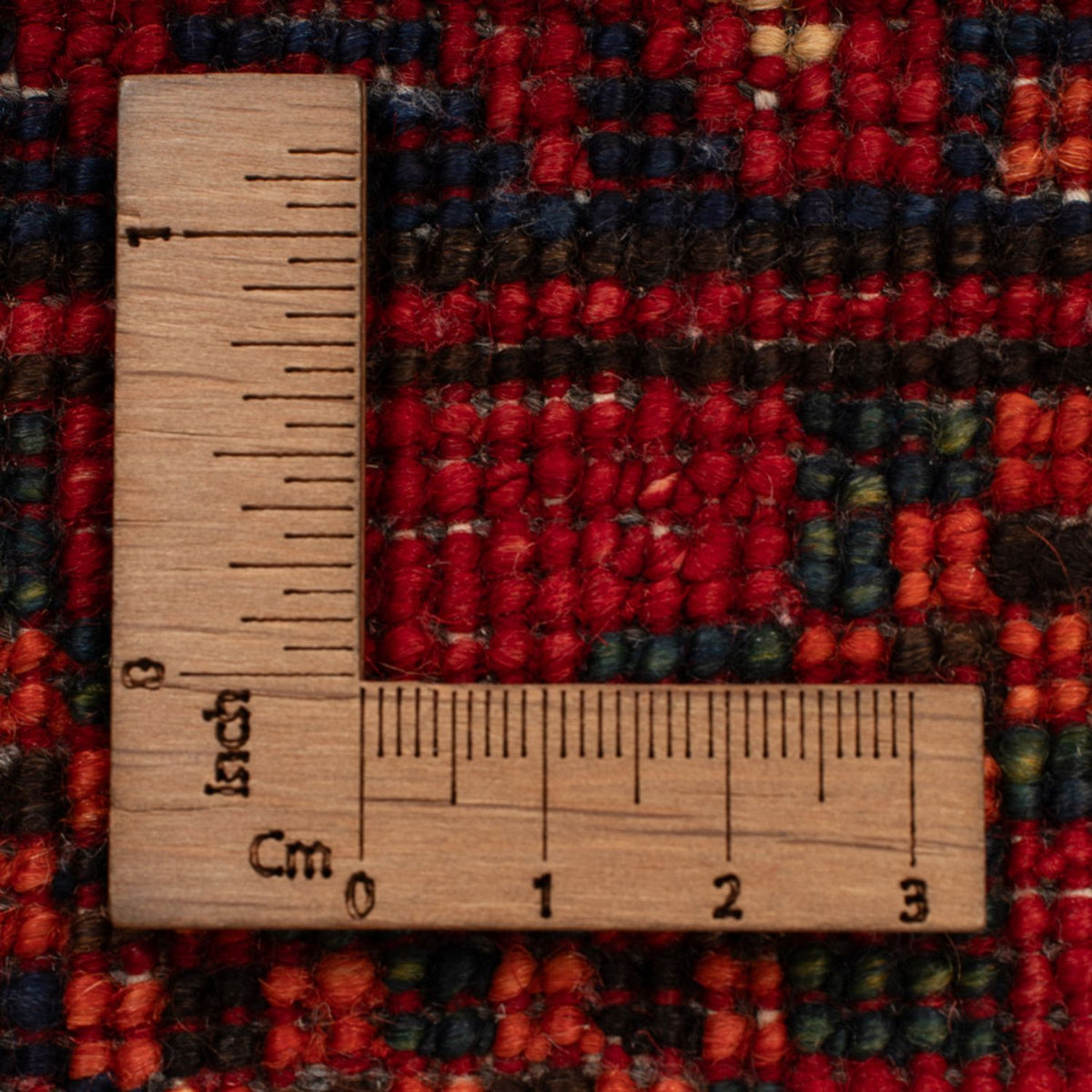 Alfombra afgana - 126 x 84 cm - rojo