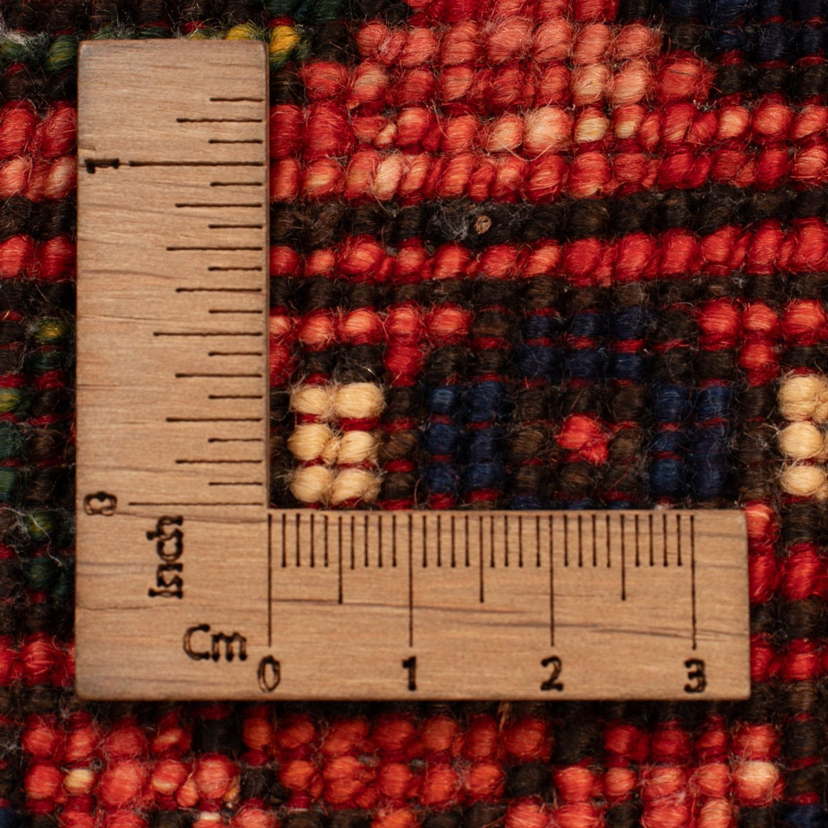 Alfombra afgana - 120 x 85 cm - rojo claro