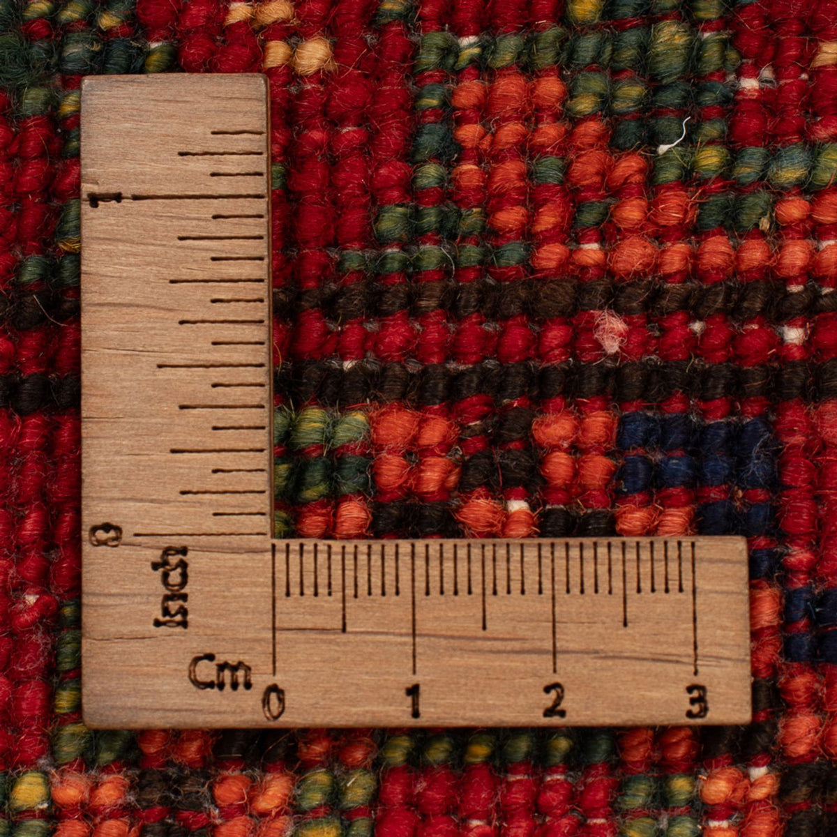 Alfombra afgana - 123 x 82 cm - rojo