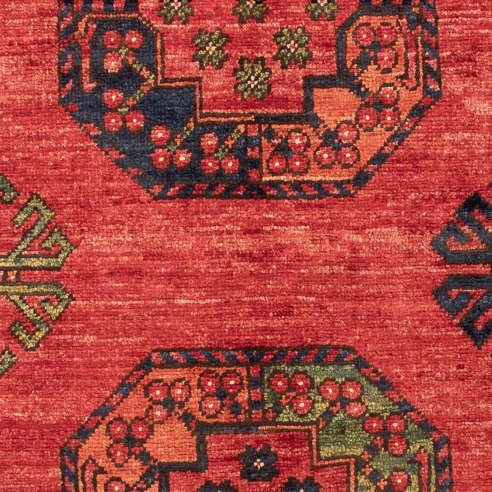 Alfombra afgana - 125 x 87 cm - rojo
