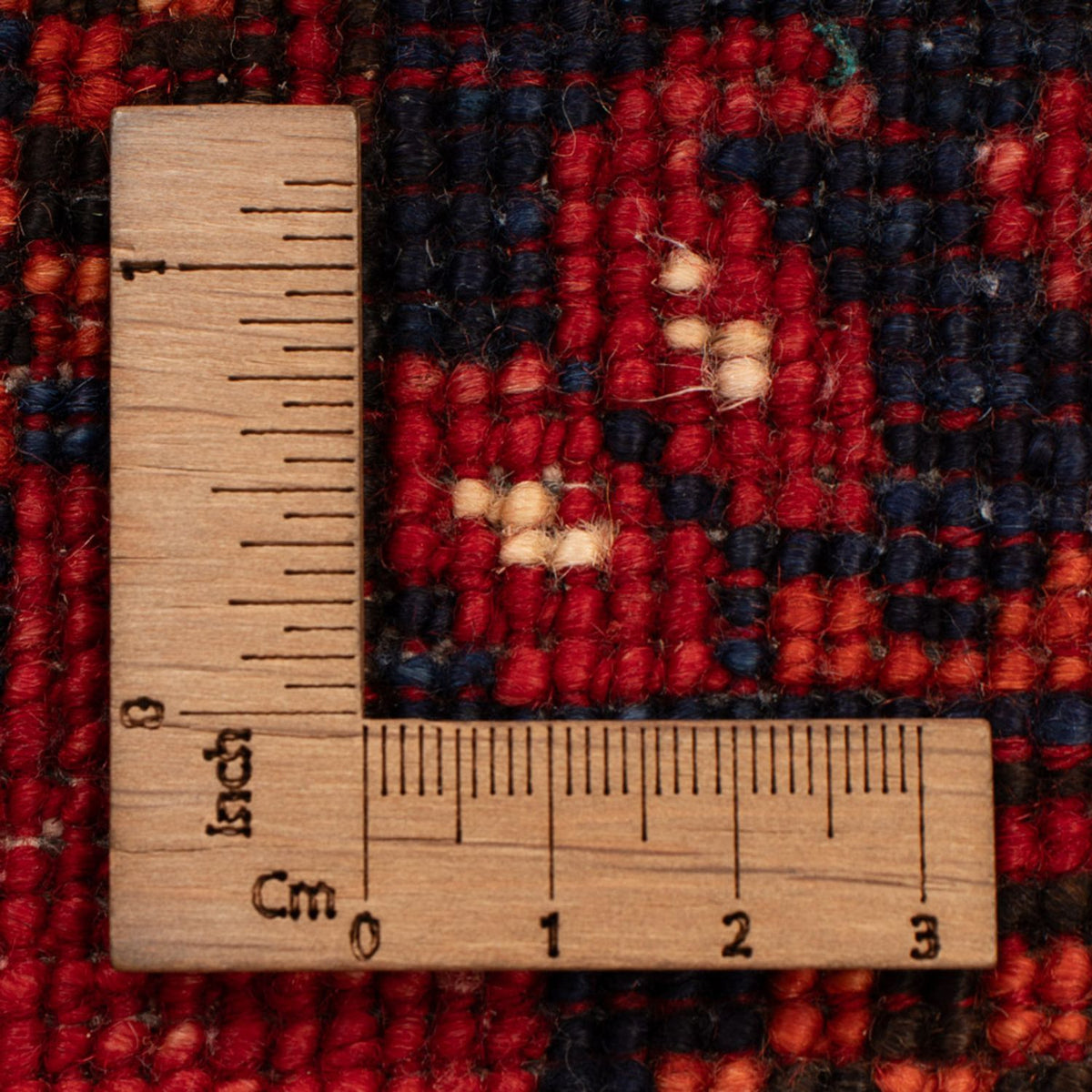 Alfombra afgana - 127 x 85 cm - rojo