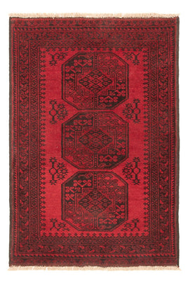 Alfombra afgana - Filpa - 120 x 80 cm - rojo