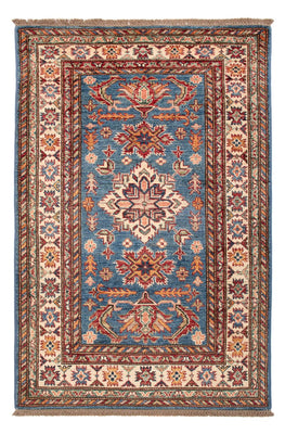 Alfombra Ziegler - Kazak - Real - 129 x 84 cm - azul