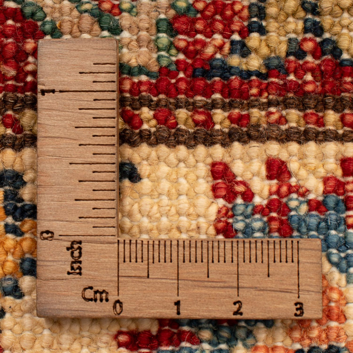 Alfombra Ziegler - Kazak - Real - 129 x 84 cm - azul