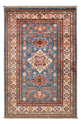 Alfombra Ziegler - Kazak - Real - 125 x 81 cm - azul