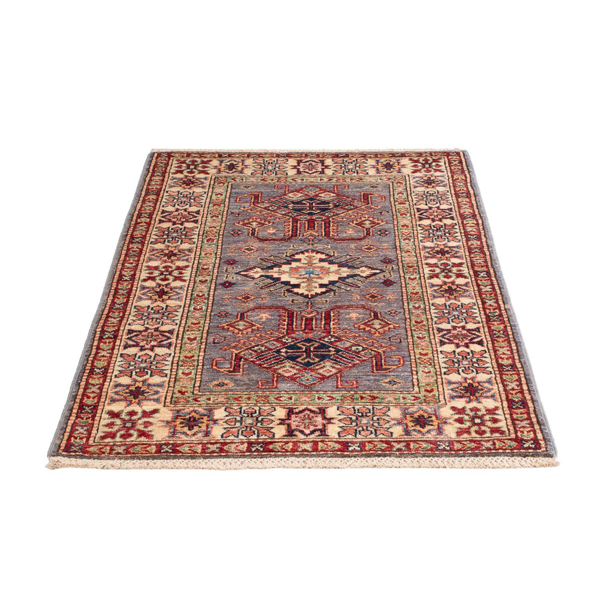 Alfombra Ziegler - Kazak - Real - 122 x 81 cm - taupe