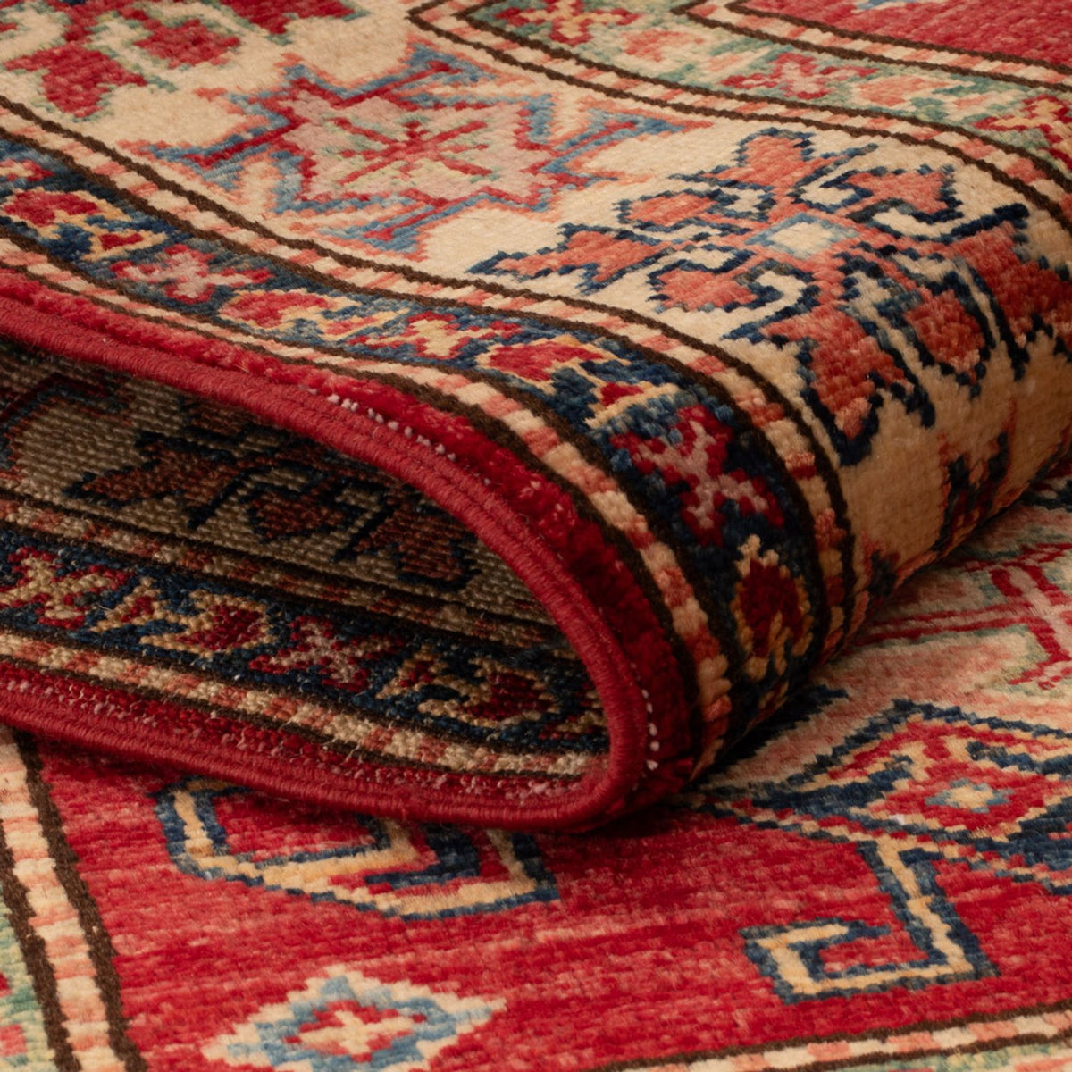Alfombra Ziegler - Kazak - Real - 125 x 82 cm - rojo