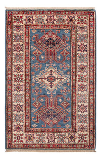 Alfombra Ziegler - Kazak - Real - 121 x 79 cm - azul