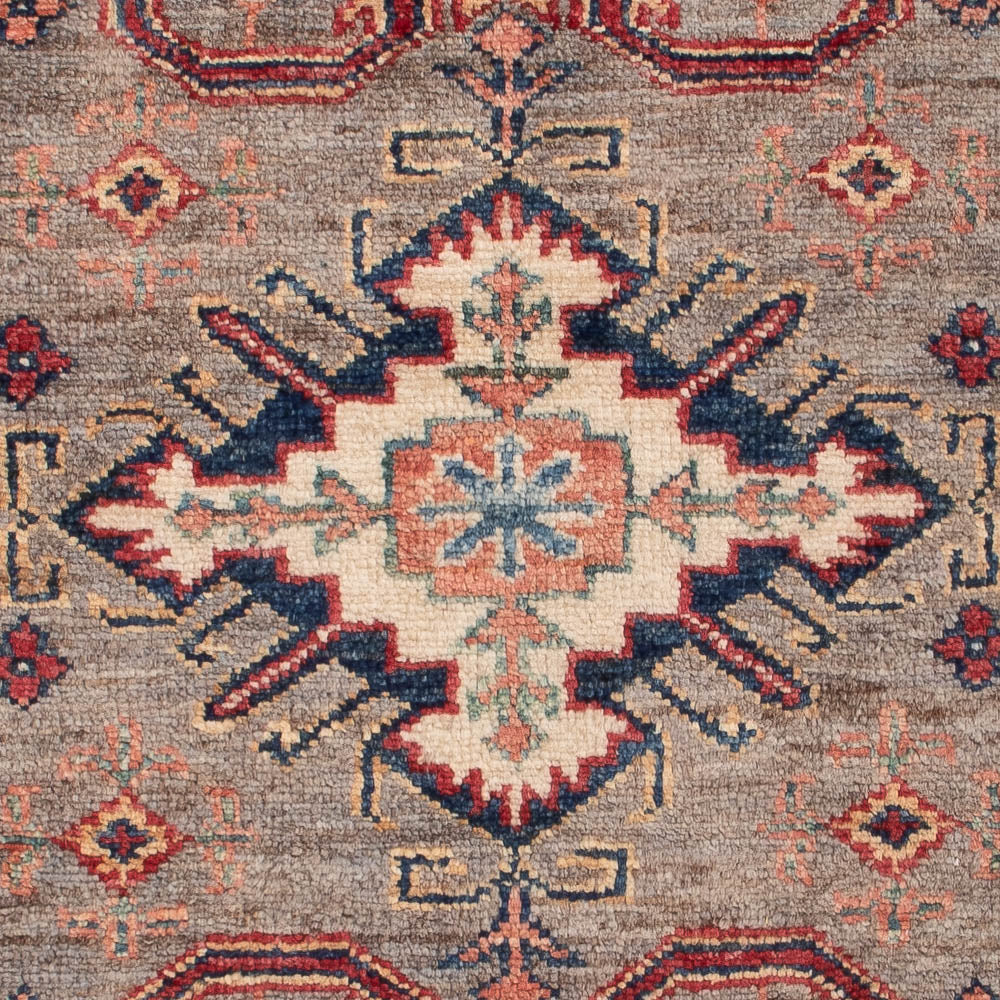 Alfombra Ziegler - Kazak - Real - 122 x 82 cm - taupe