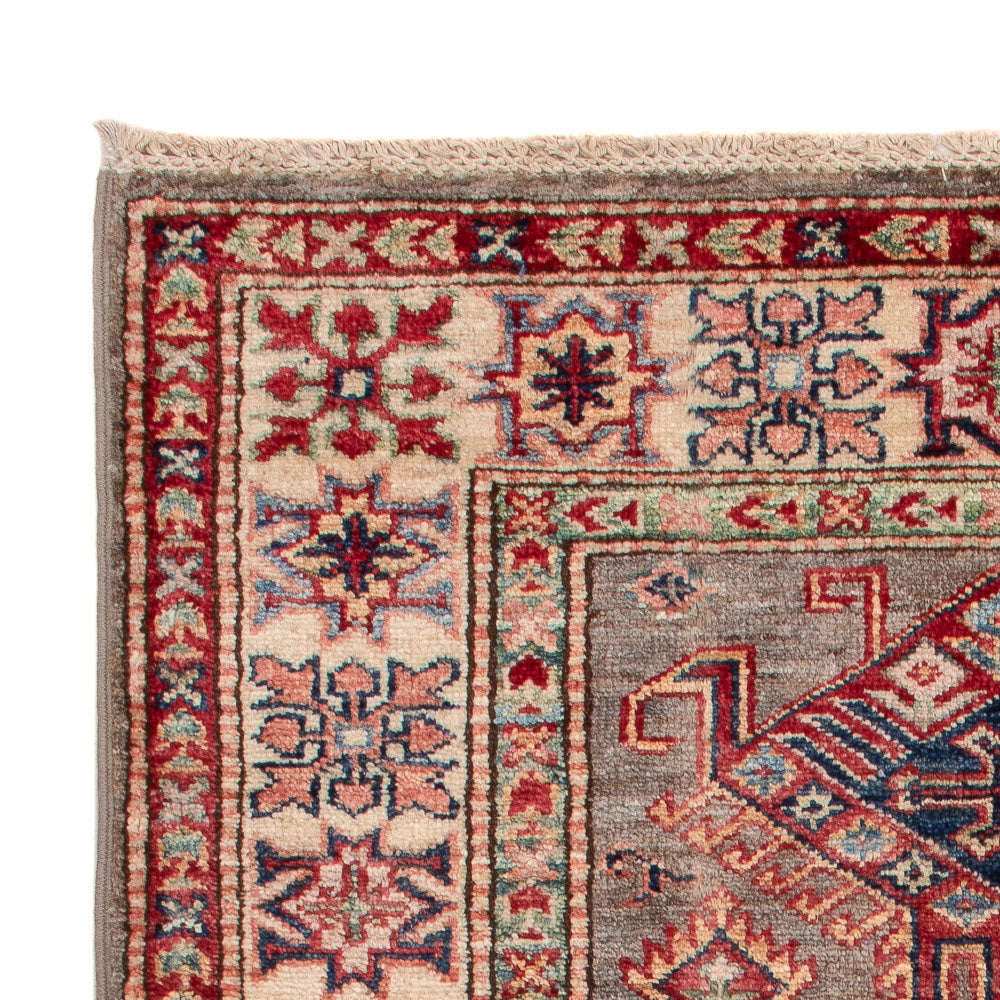 Alfombra Ziegler - Kazak - Real - 122 x 82 cm - taupe
