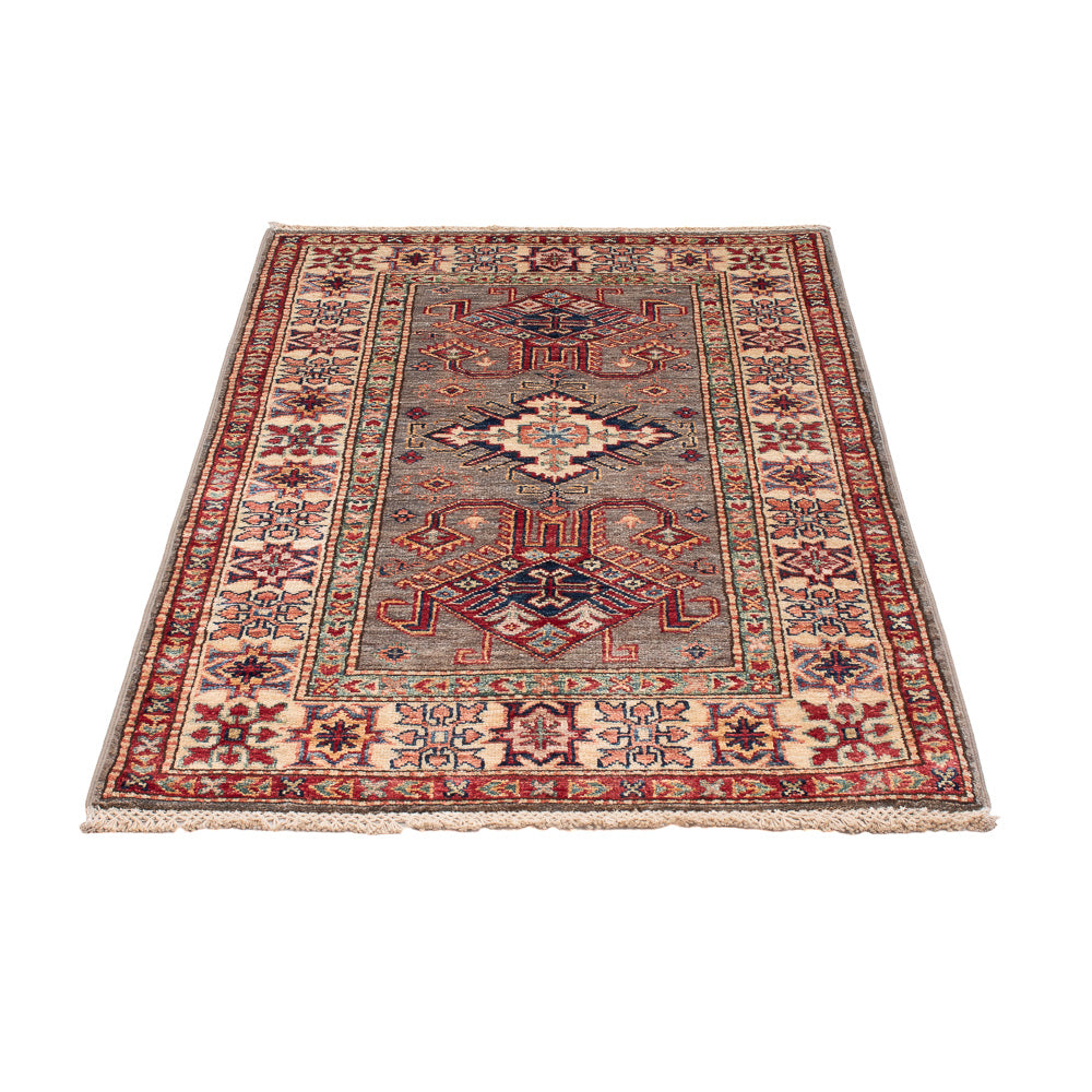 Alfombra Ziegler - Kazak - Real - 122 x 82 cm - taupe