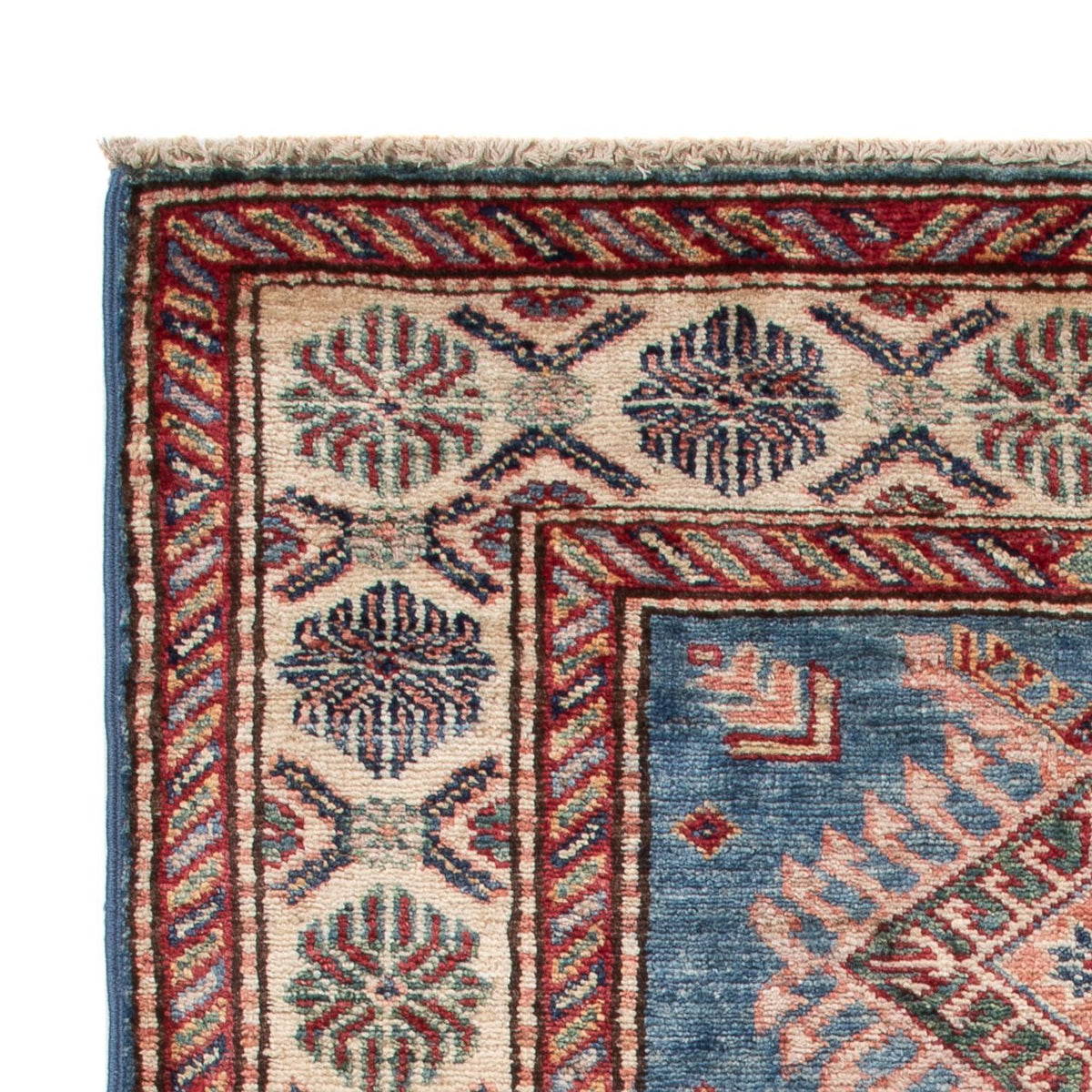 Alfombra Ziegler - Kazak - Real - 122 x 80 cm - azul