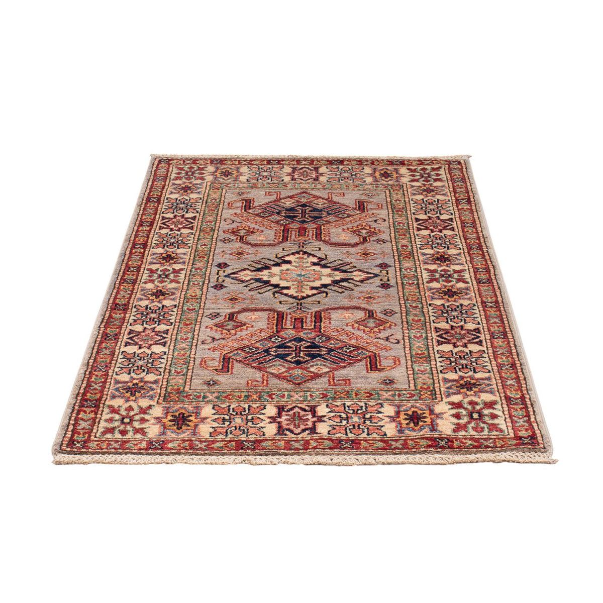 Alfombra Ziegler - Kazak - Real - 121 x 79 cm - taupe