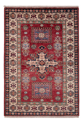 Alfombra Ziegler - Kazak - Real - 122 x 82 cm - rojo burdeos