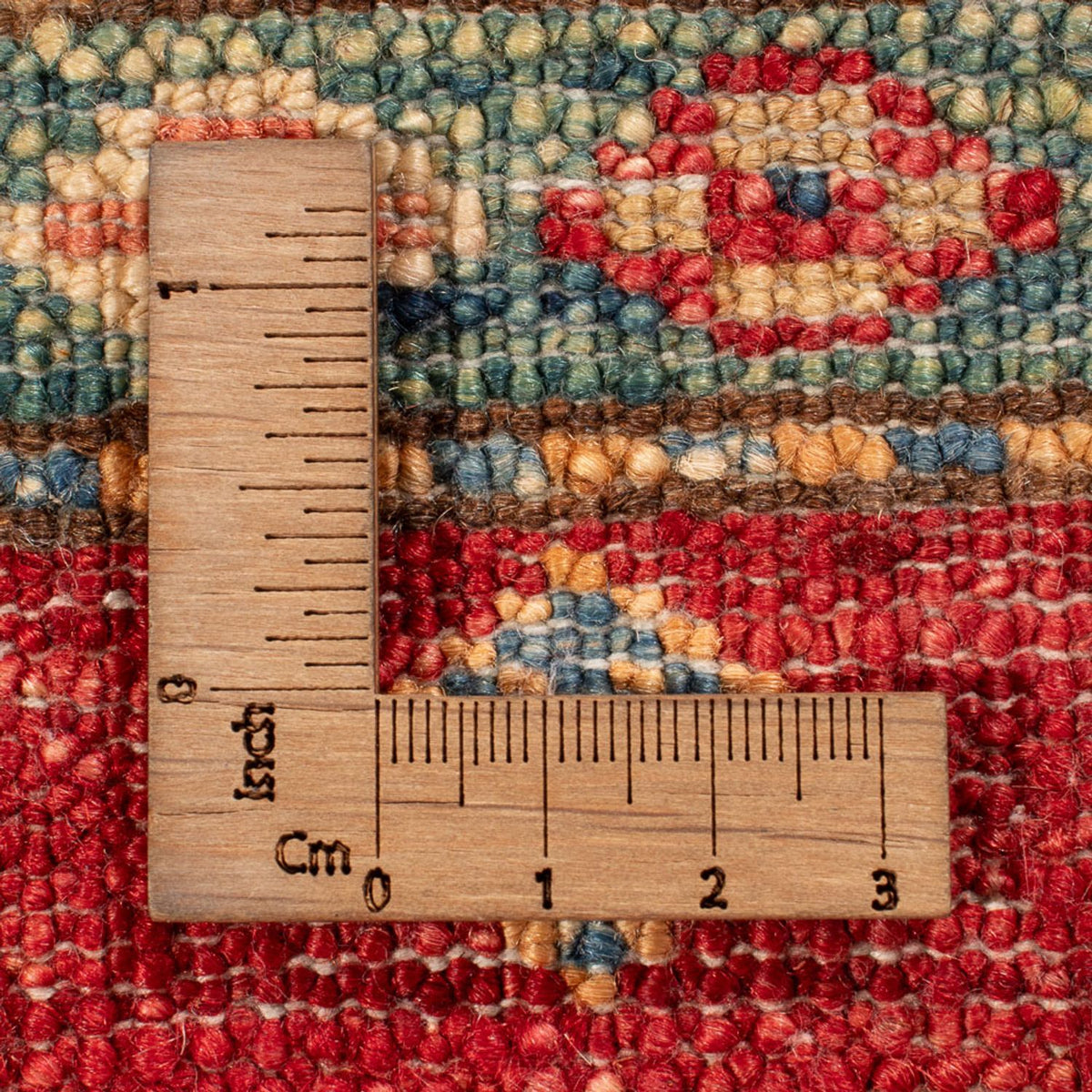 Alfombra Ziegler - Kazak - Real - 122 x 82 cm - rojo burdeos