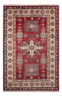 Alfombra Ziegler - Kazak - Real - 122 x 79 cm - rojo burdeos