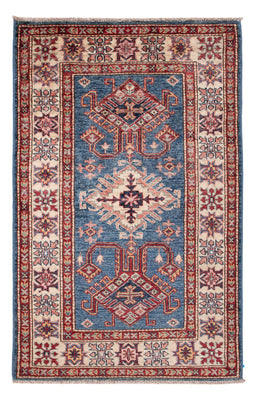 Alfombra Ziegler - Kazak - Real - 125 x 82 cm - azul