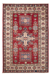 Alfombra Ziegler - Kazak - Real - 122 x 84 cm - rojo burdeos