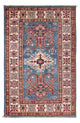 Alfombra Ziegler - Kazak - Real - 125 x 83 cm - azul