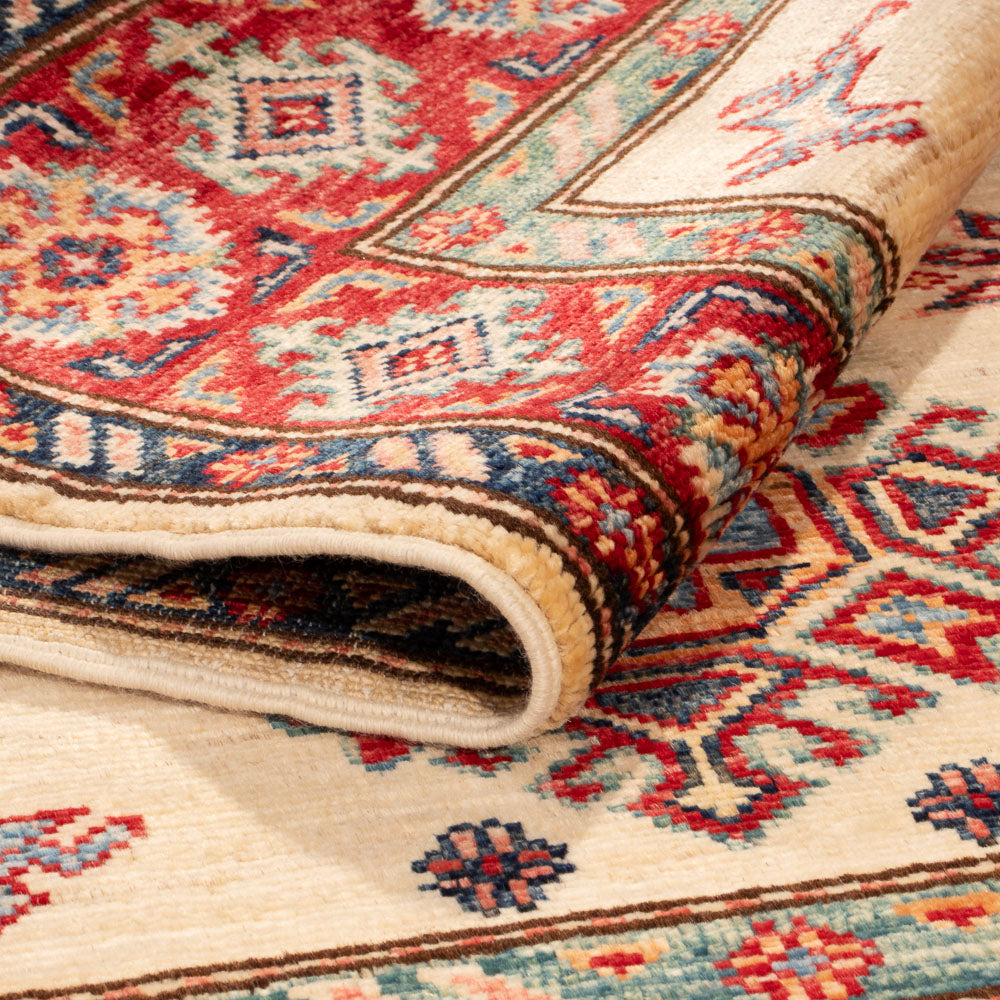 Alfombra Ziegler - Kazak - Real - 118 x 82 cm - beige