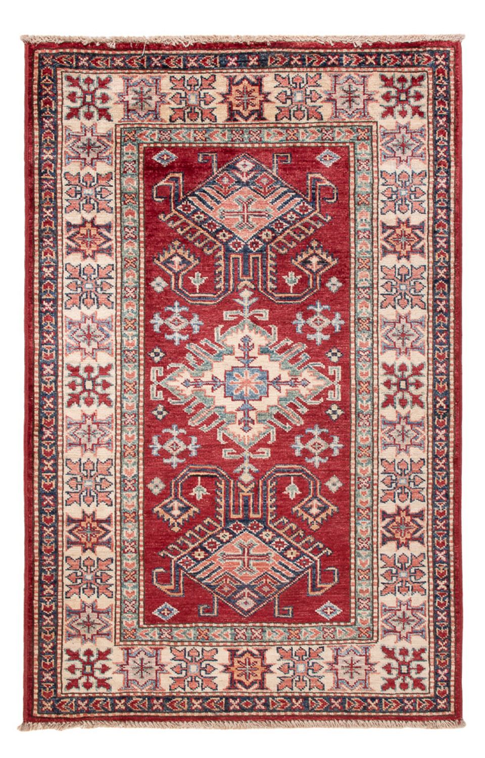 Alfombra Ziegler - Kazak - Real - 124 x 81 cm - rojo
