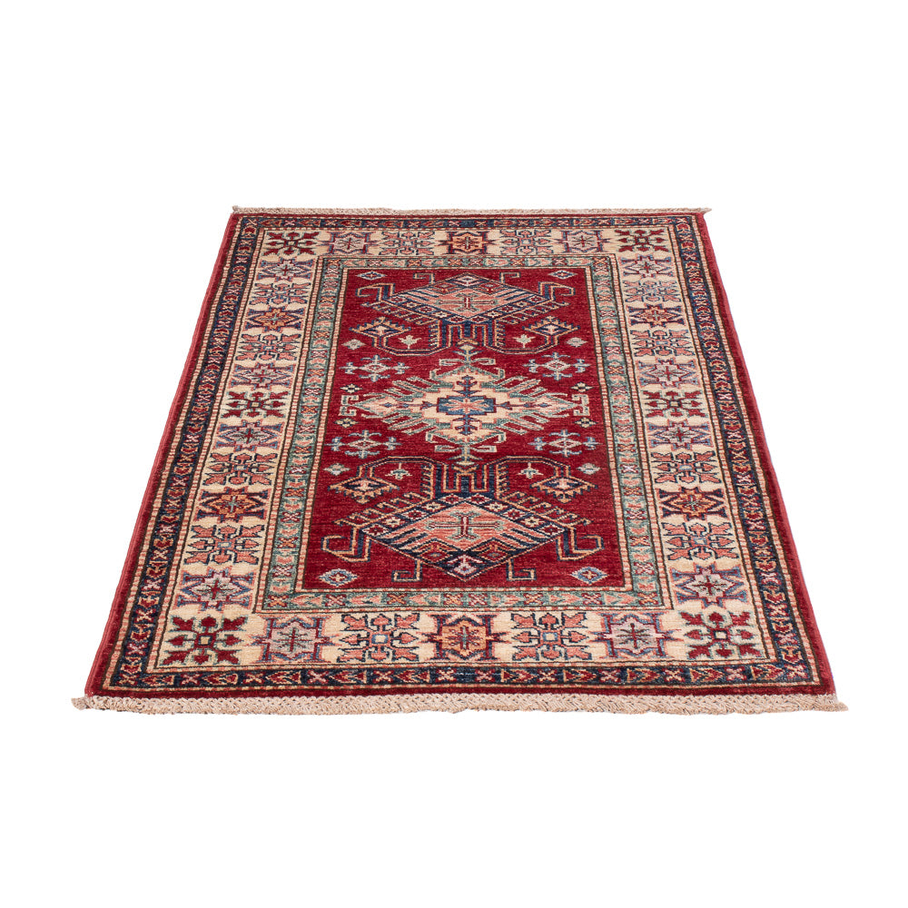 Alfombra Ziegler - Kazak - Real - 122 x 81 cm - rojo