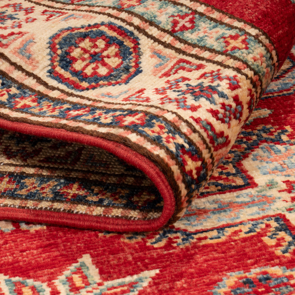 Alfombra Ziegler - Kazak - Real - 122 x 82 cm - rojo