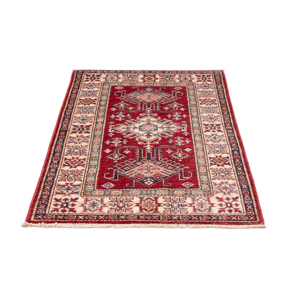Alfombra Ziegler - Kazak - Real - 123 x 81 cm - rojo