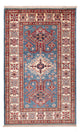 Alfombra Ziegler - Kazak - Real - 126 x 81 cm - azul