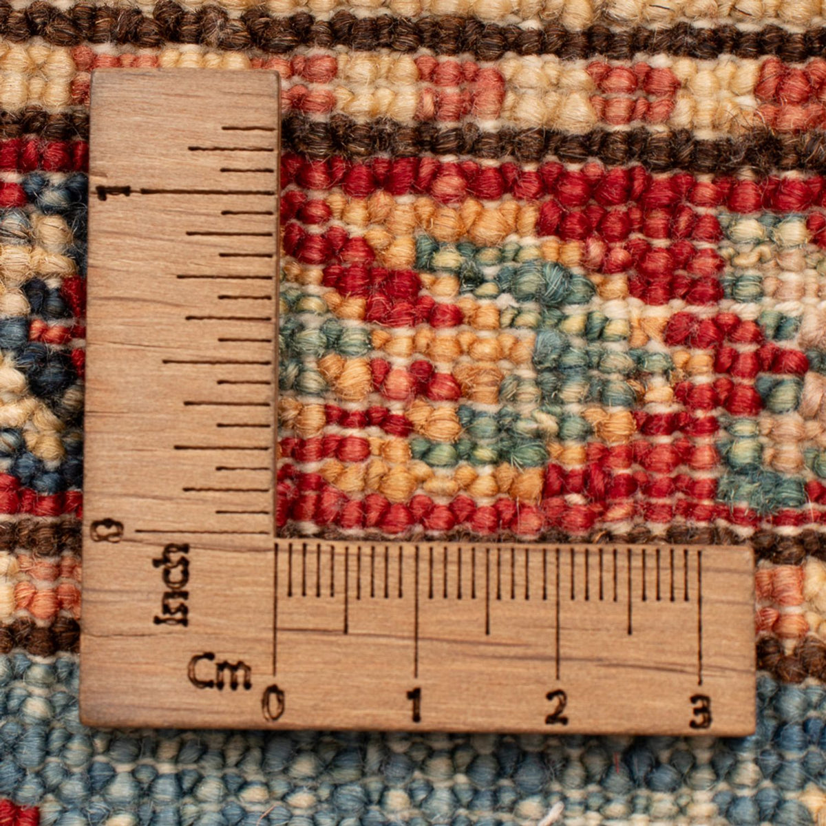 Alfombra Ziegler - Kazak - Real - 126 x 81 cm - azul