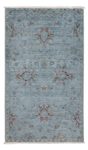 Alfombra Ziegler - Moderna - 123 x 72 cm - azul petróleo