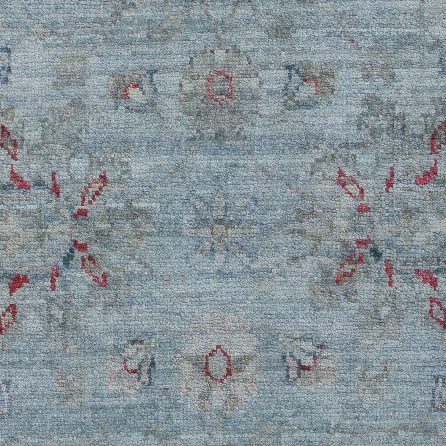 Alfombra Ziegler - Moderna - 123 x 72 cm - azul petróleo