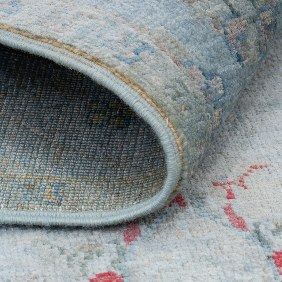 Alfombra Ziegler - Moderna - 123 x 72 cm - azul petróleo