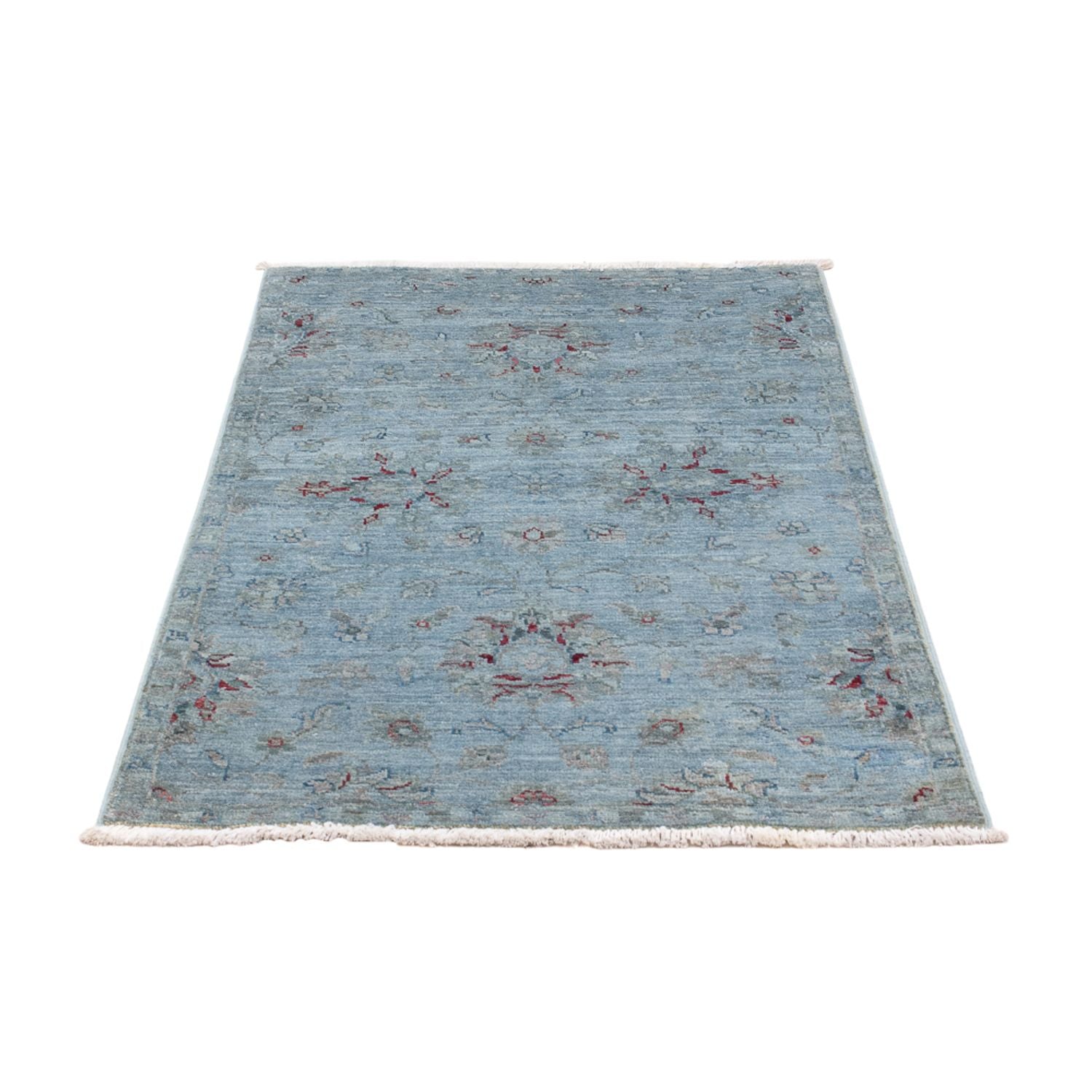 Alfombra Ziegler - Moderna - 123 x 72 cm - azul petróleo