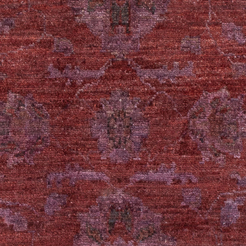 Alfombra Ziegler - Moderna - 122 x 80 cm - rojo burdeos