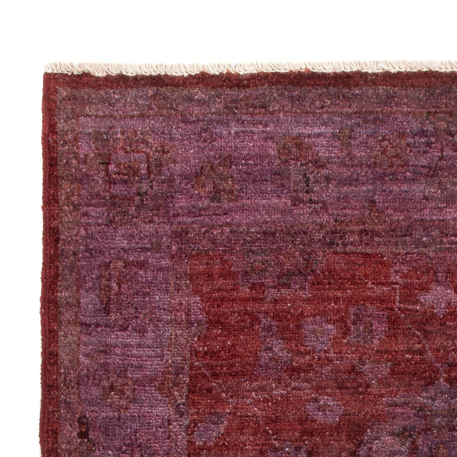 Alfombra Ziegler - Moderna - 122 x 80 cm - rojo burdeos