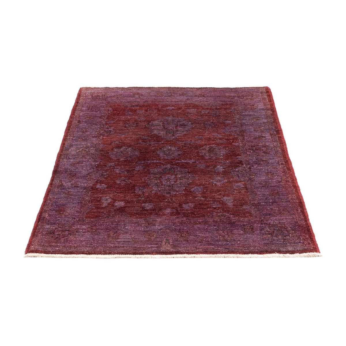 Alfombra Ziegler - Moderna - 122 x 80 cm - rojo burdeos