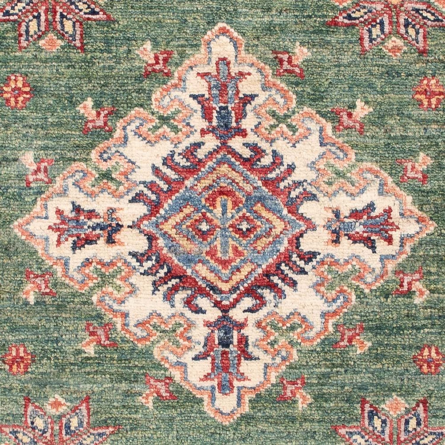 Alfombra Ziegler - Kazak - Real - 117 x 77 cm - verde