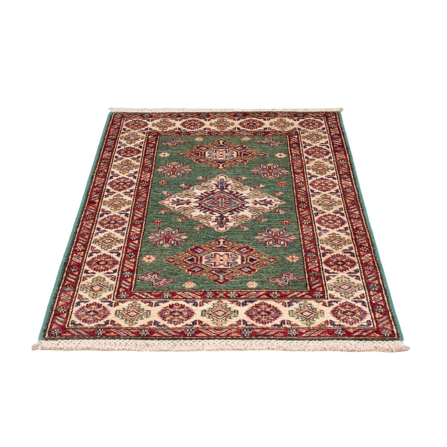 Alfombra Ziegler - Kazak - Real - 117 x 77 cm - verde