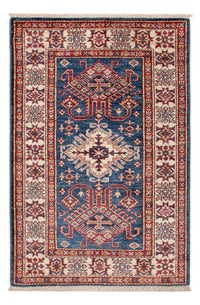 Alfombra Ziegler - Kazak - Real - 122 x 80 cm - azul