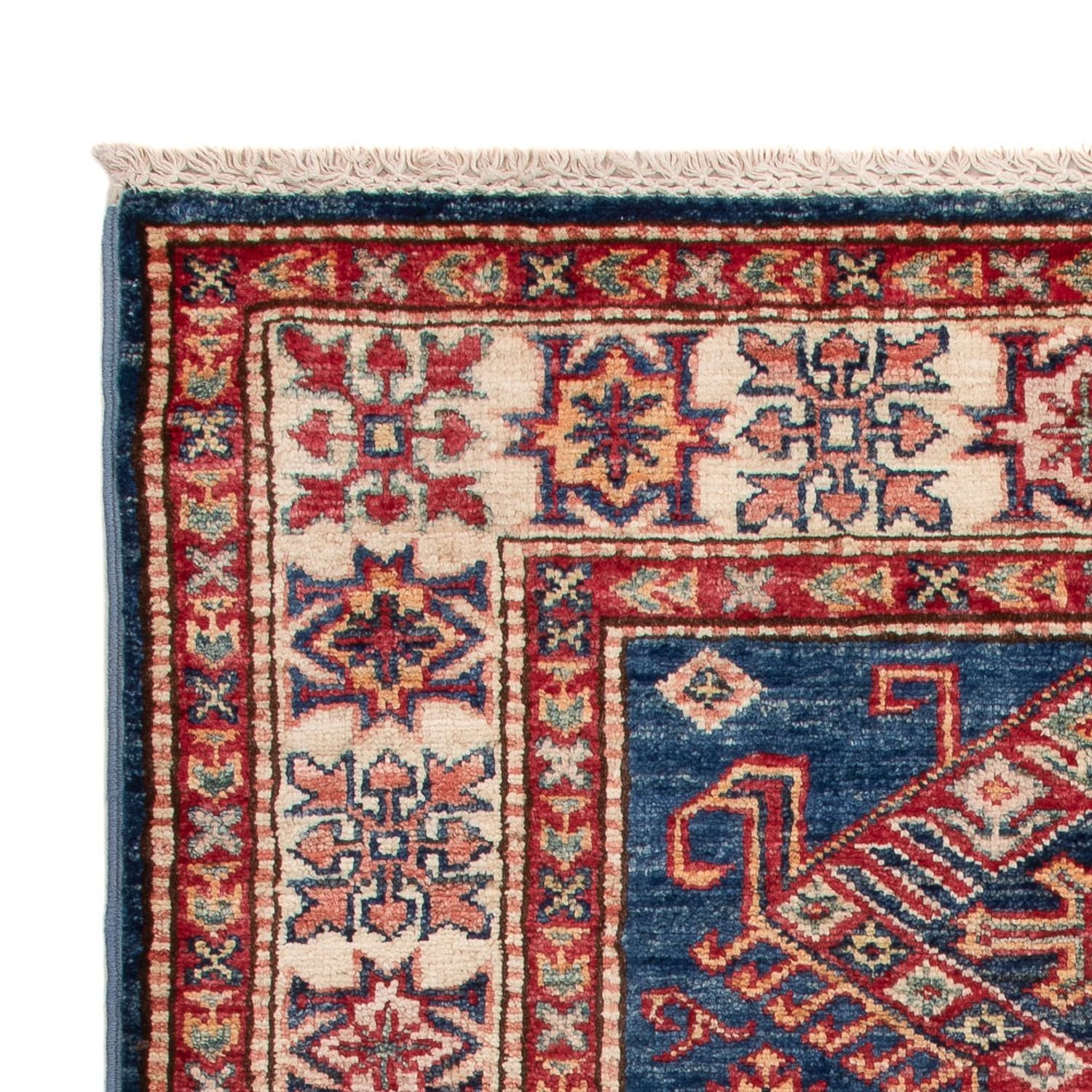 Alfombra Ziegler - Kazak - Real - 122 x 80 cm - azul