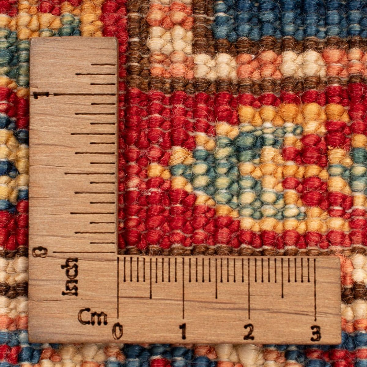 Alfombra Ziegler - Kazak - Real - 122 x 80 cm - azul