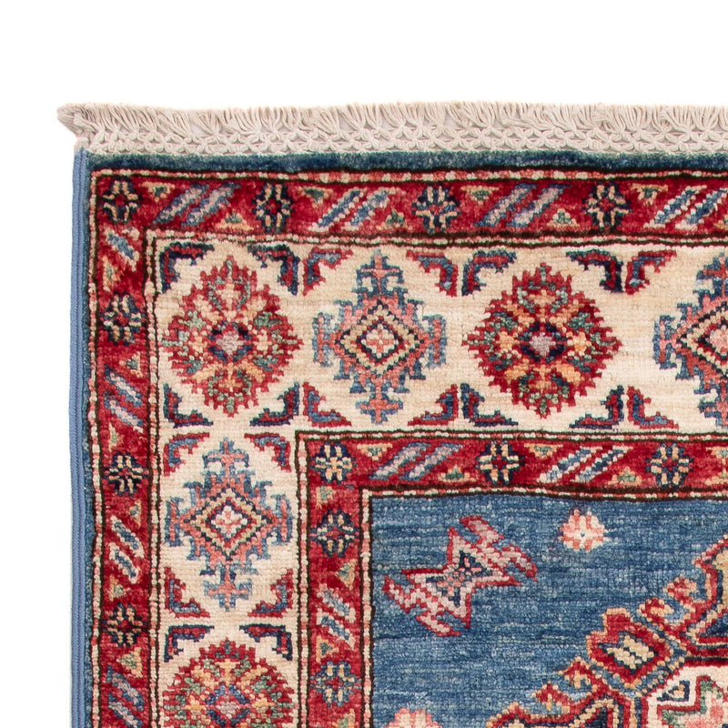 Alfombra Ziegler - Kazak - Real - 129 x 77 cm - azul