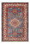 Alfombra Ziegler - Kazak - Real - 124 x 85 cm - azul